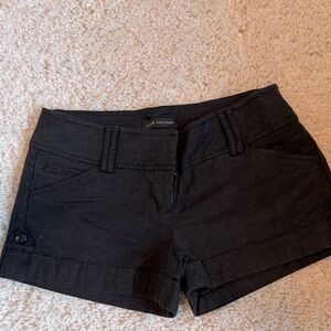 Love Culture Black Shorts medium wore once stretch